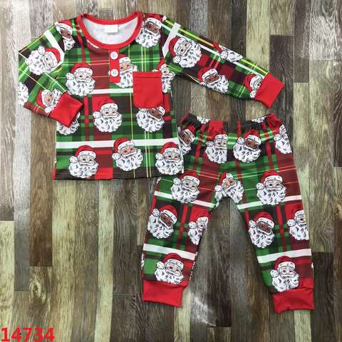 Children's Christmas-Themed Long Sleeve Set