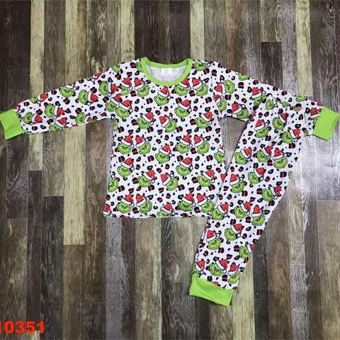 Children's Christmas Long Sleeve Pajama Set
