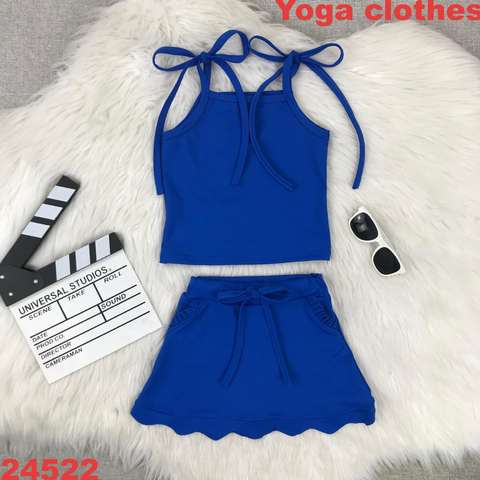 Children's Sleeveless Top and Skirt Set