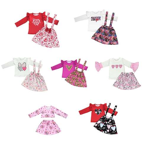 Children's Long Sleeve Sets with Skirt