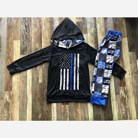 Children's Long Sleeve Hoodie and Pants Set