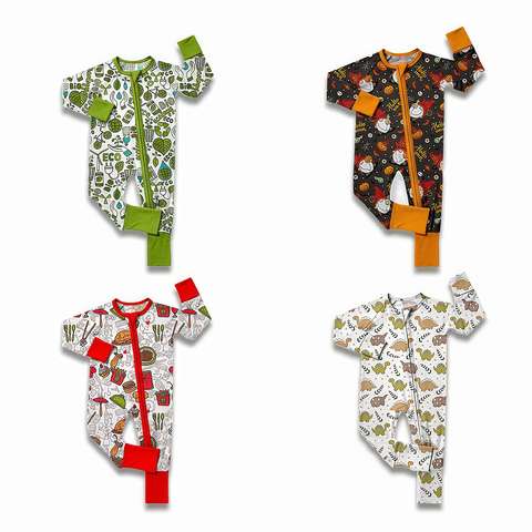 Astm F963 Wholesale Bamboo Baby Pajamas Gots Organic Vendor
