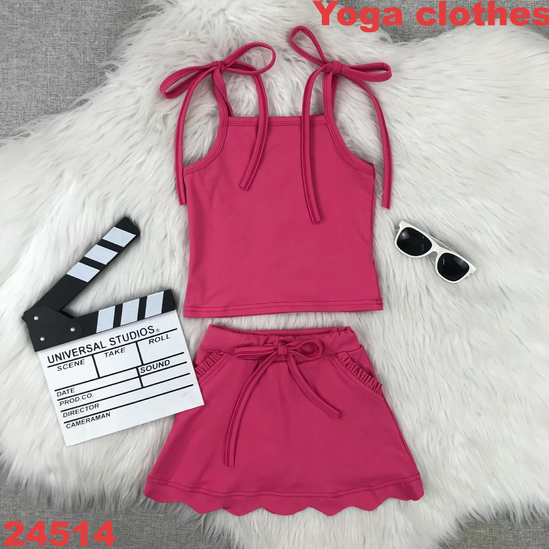 Children's Sleeveless Top and Skirt Set