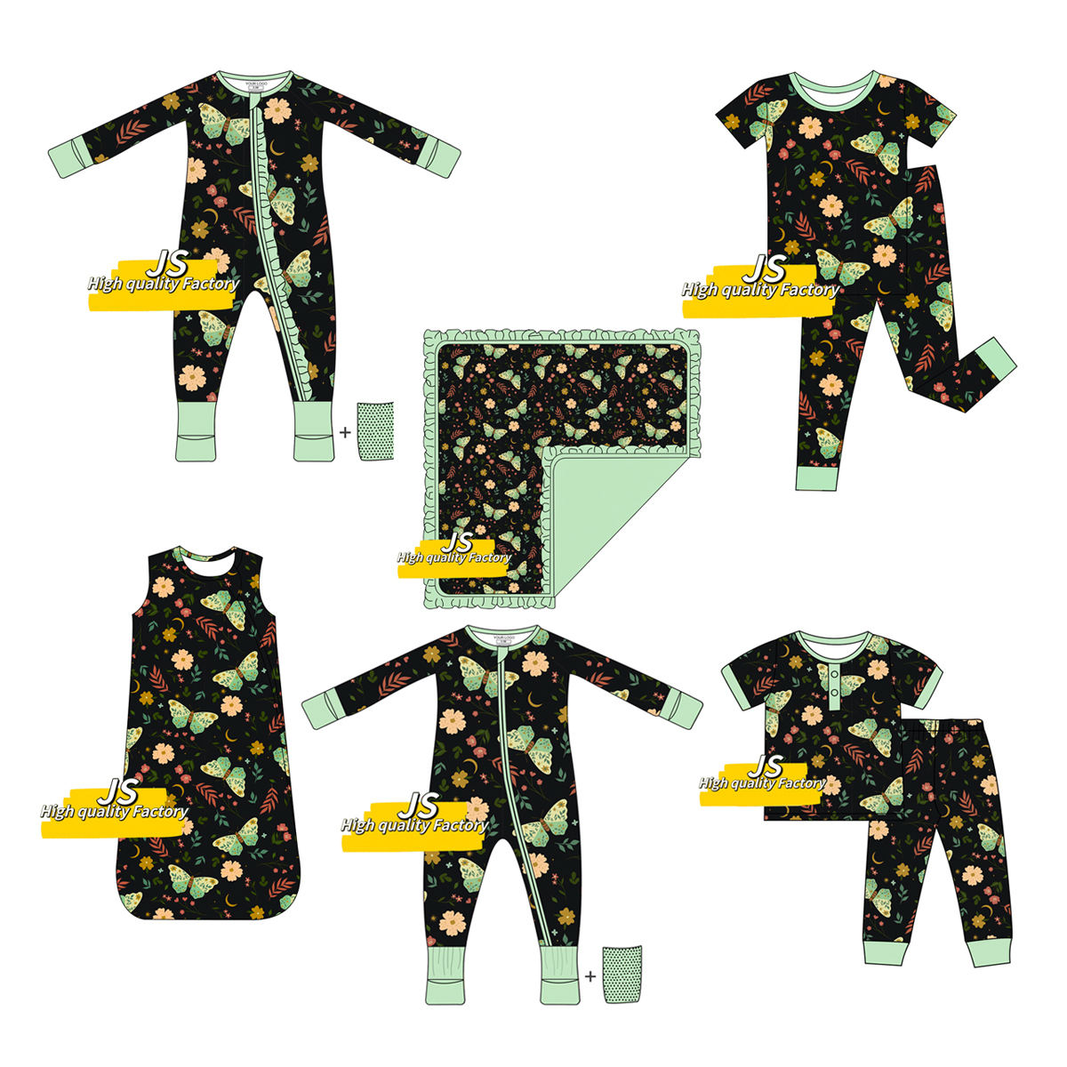 Cpc Certified Bamboo Kids Pajamas Wholesale Odm Oem