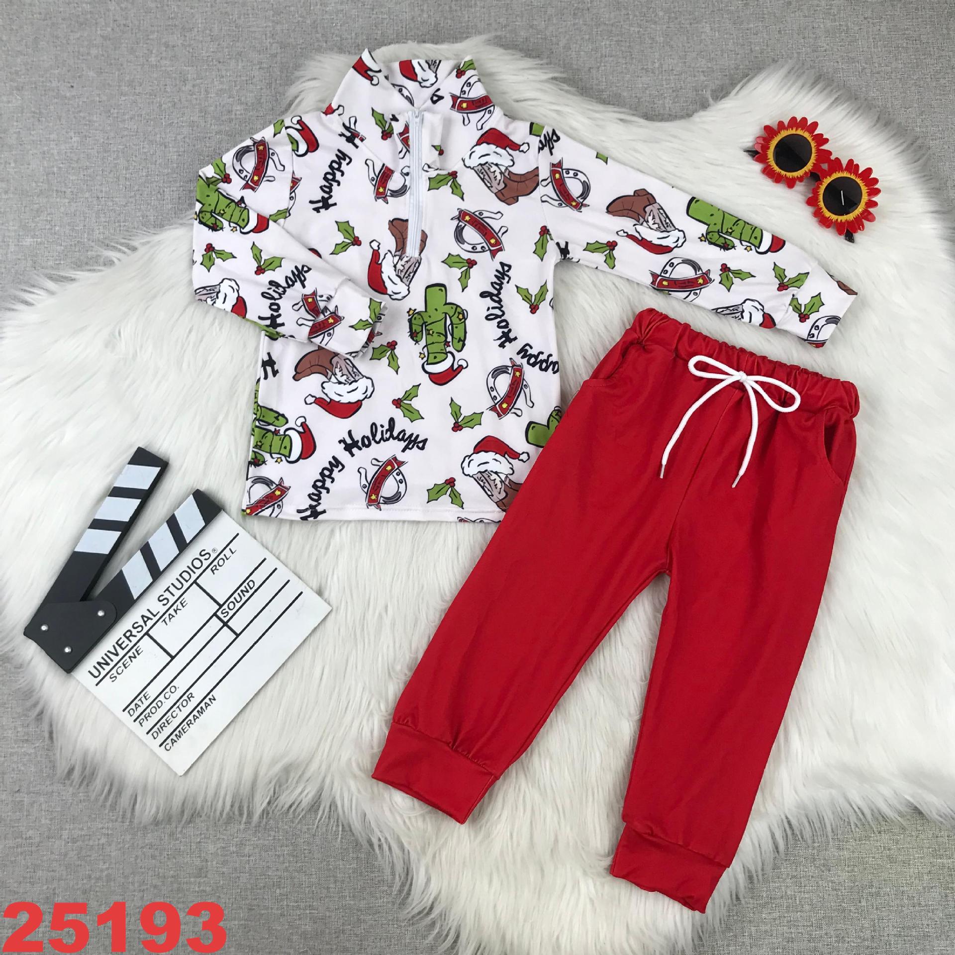 Holiday Long Sleeve Clothing Set