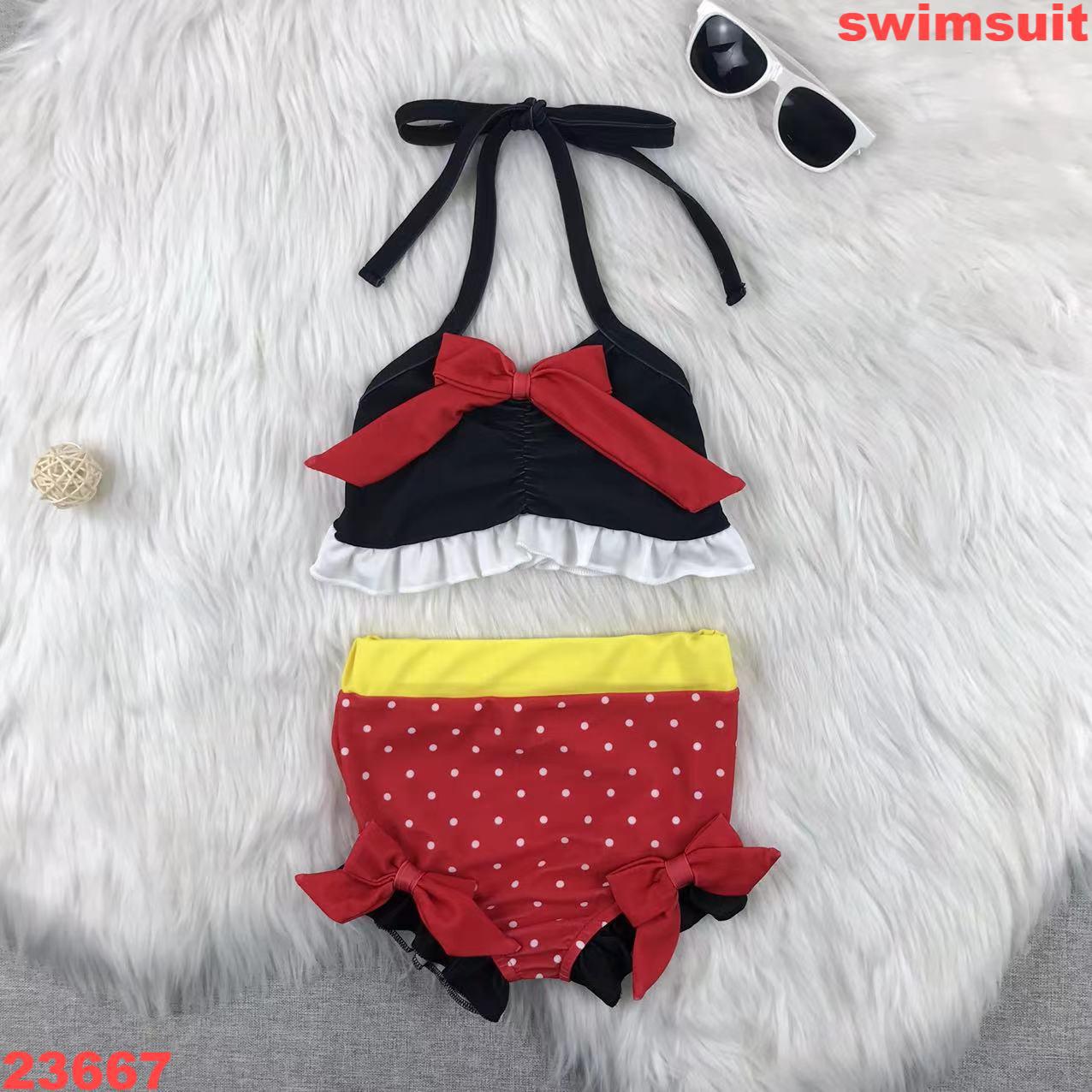 Children's Polka Dot Swimwear Set