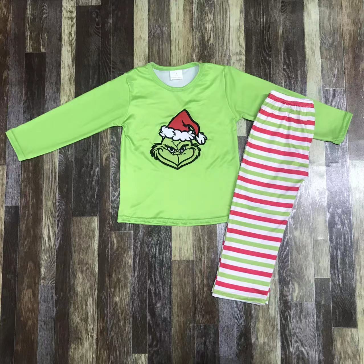 Kids' Festive Long Sleeve Pajama Set