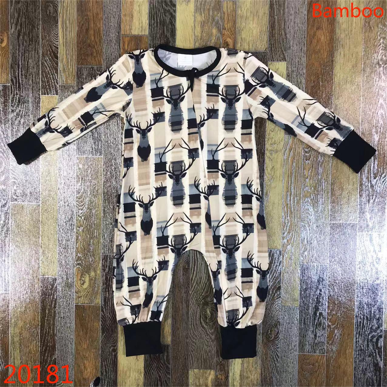 Children's Bamboo Long Sleeve Romper