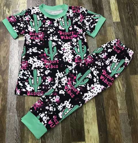 Children's Desert Vibes Short Sleeve Set