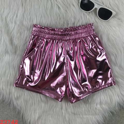Metallic Pink Shorts