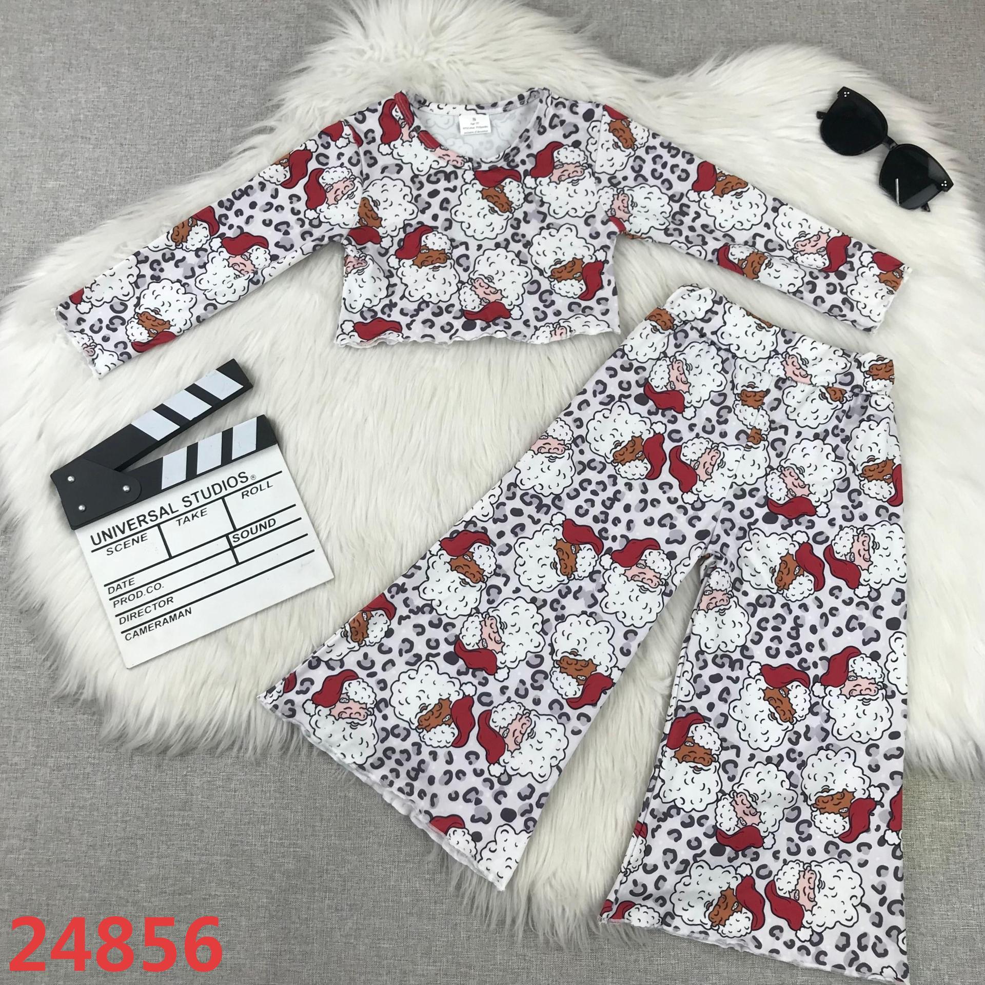 Kids' Cartoon Print Long Sleeve Set