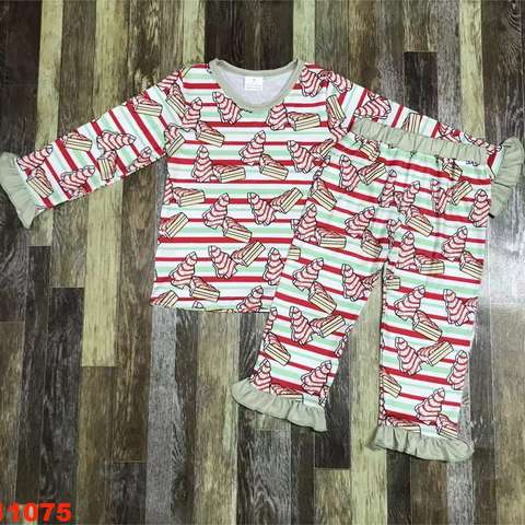 Children's Ice Cream and Cake Long Sleeve Set
