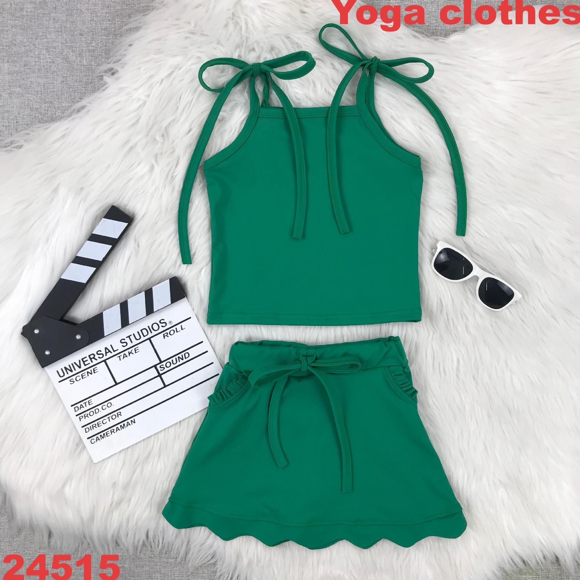 Children's Green Two-Piece Outfit