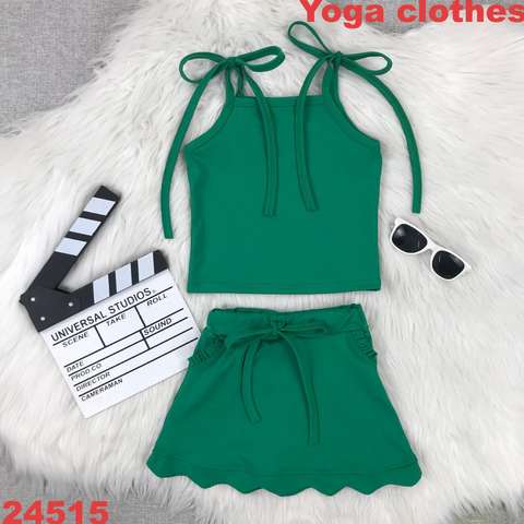 Children's Green Two-Piece Outfit