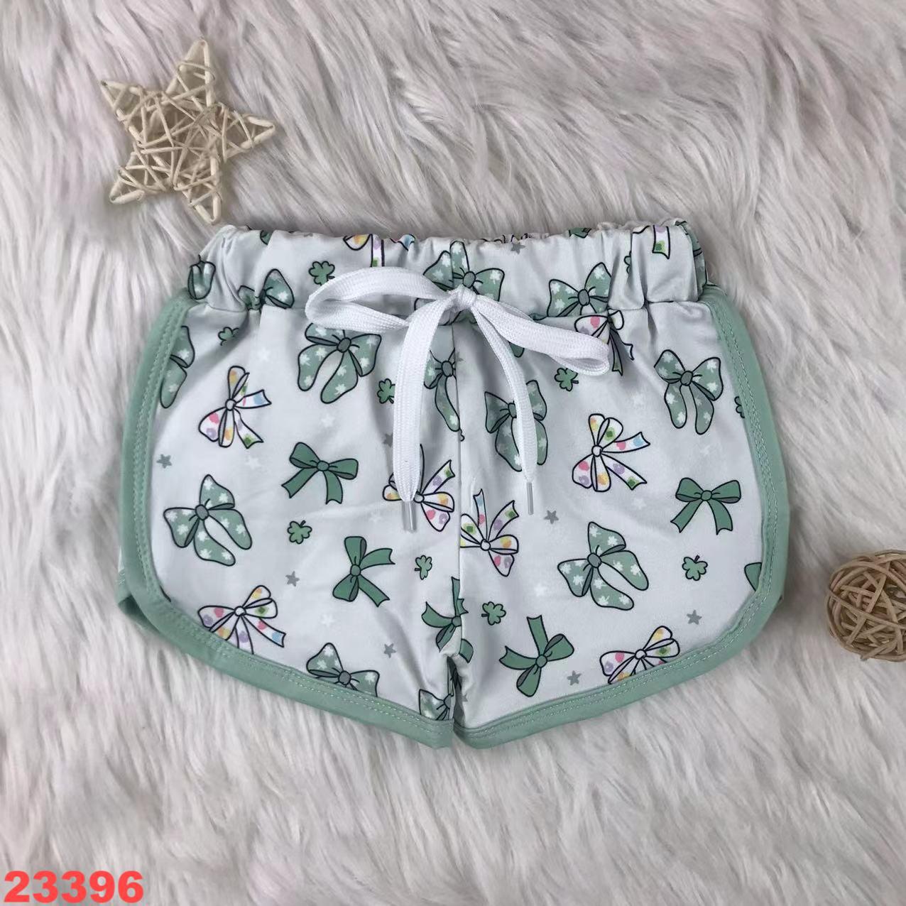 Bow-Printed Children's Shorts