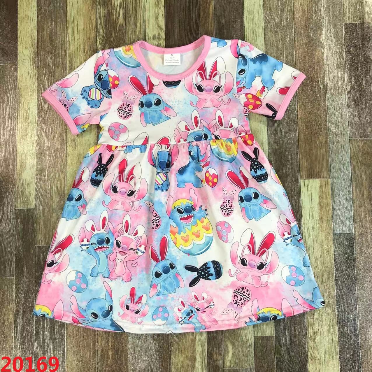 Children's Cartoon-Print Dress