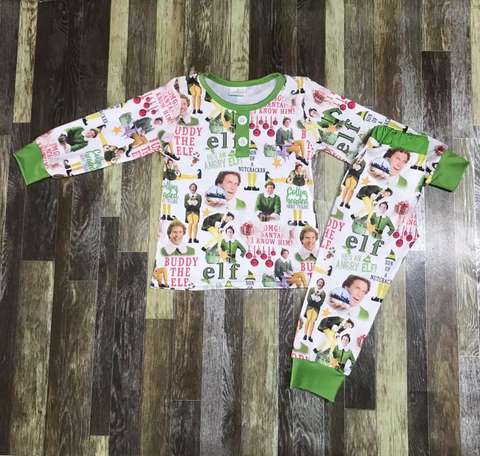 Children's Christmas Long Sleeve Pajama Set