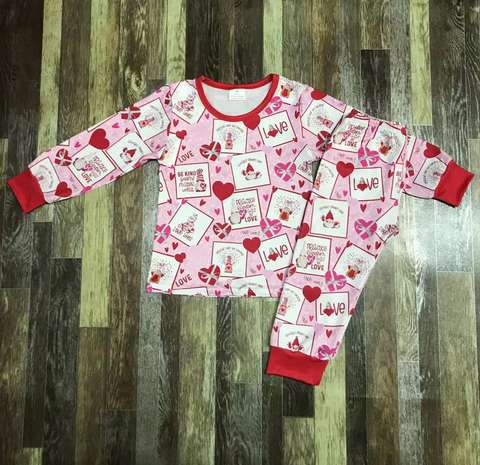 Children's Valentine's Long Sleeve Outfit