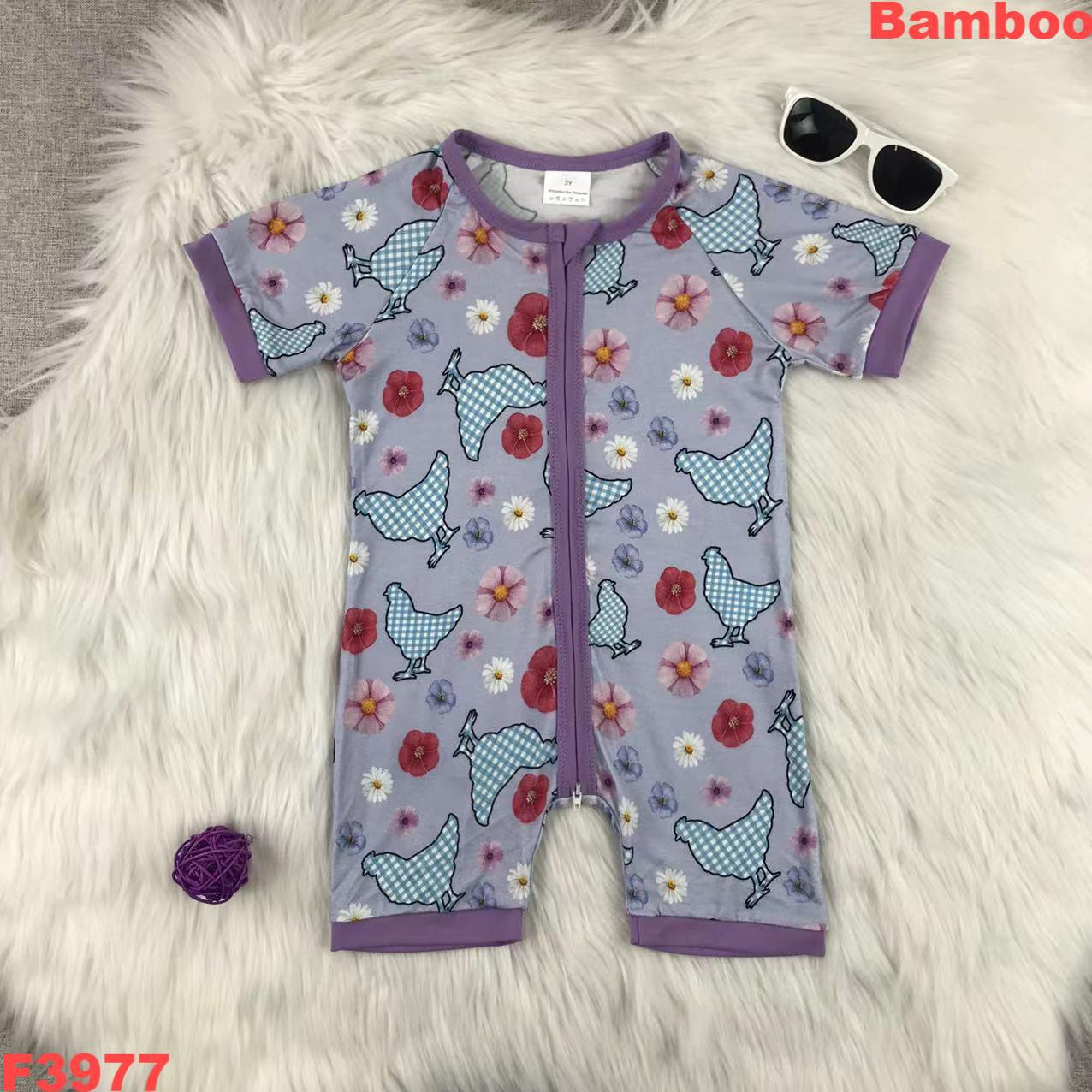 Baby Short Sleeve Zip-Up Romper