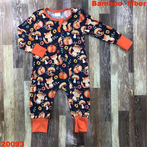Children's Long Sleeve Bamboo Fiber Onesie