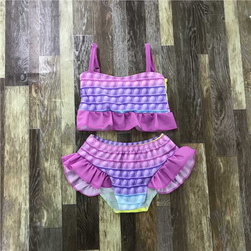 Children's Pop It Design Two-Piece Outfit