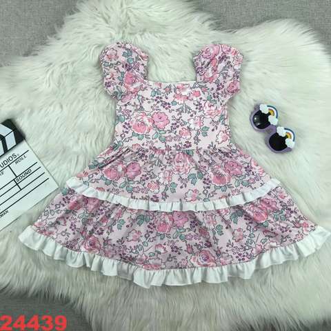 Floral Ruffled Dress for Girls