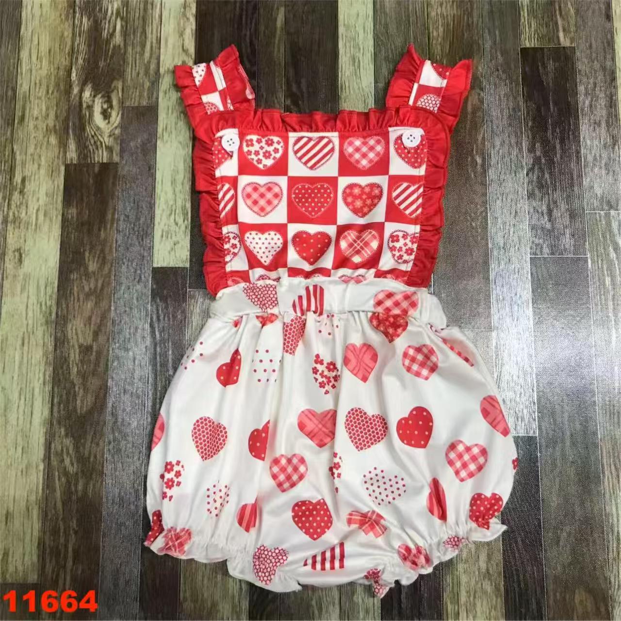 Heart Patterned Sleeveless Summer Dress