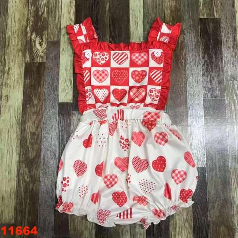 Heart Patterned Sleeveless Summer Dress