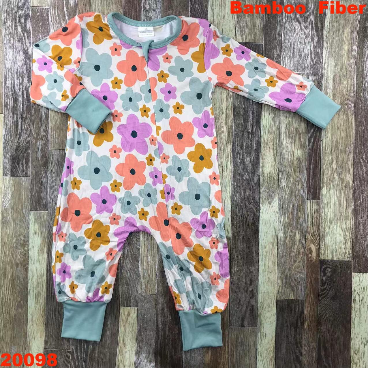 Floral Long Sleeve Romper