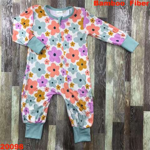 Floral Long Sleeve Romper