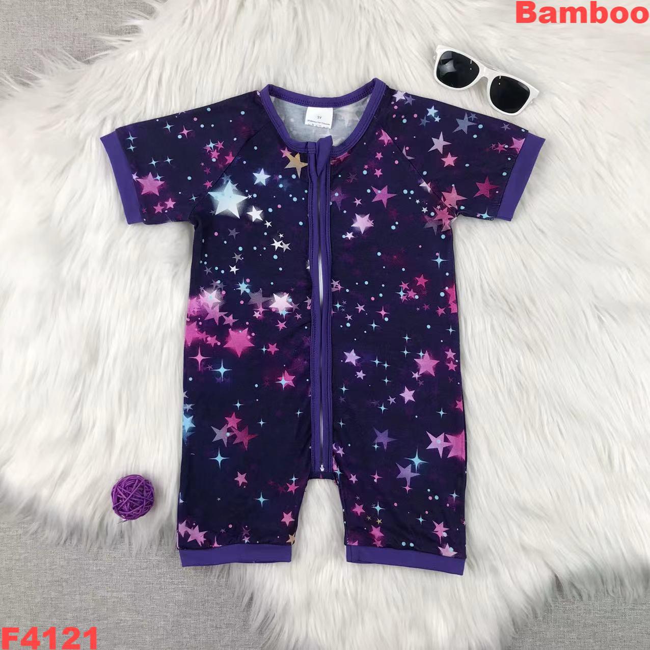 Starry Night Short Sleeve Romper