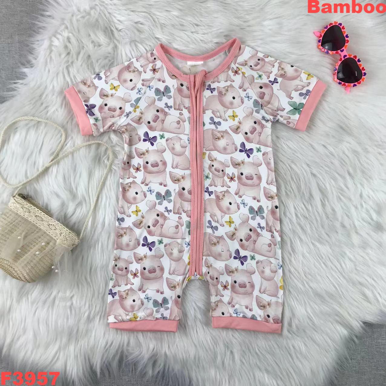 Bamboo Short Sleeve Romper