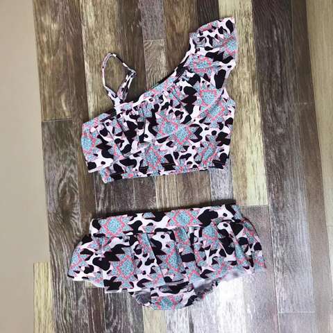 Stylish Printed Two-Piece Children's Outfit