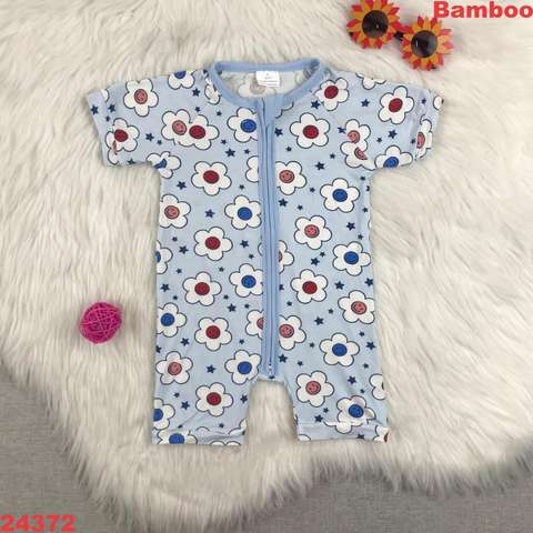 Floral Printed Baby Romper
