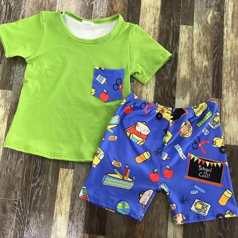 Kids' Short Sleeve T-Shirt and Shorts Set