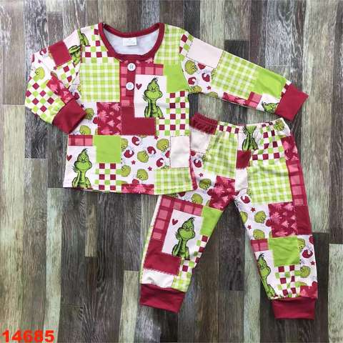 Children's Long Sleeve Holiday Pajama Set