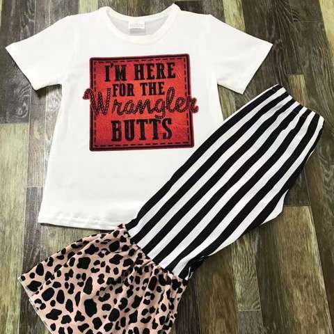 Children's Short Sleeve Top and Pants Set