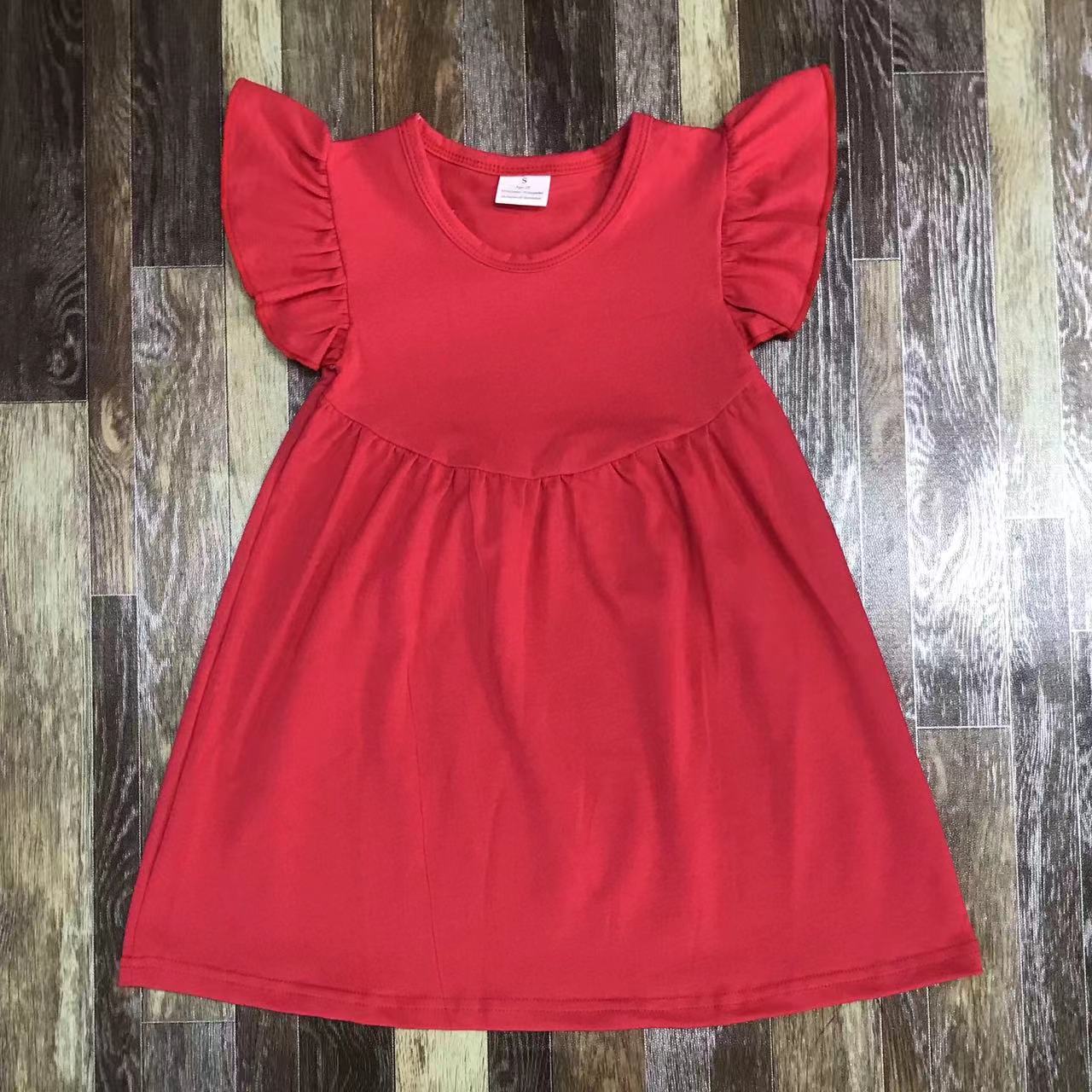 Kids' Flutter Sleeve Dress