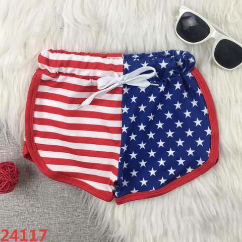 Patriotic Style Kids Shorts