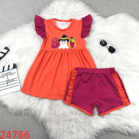 Halloween Themed Flutter Sleeve Set