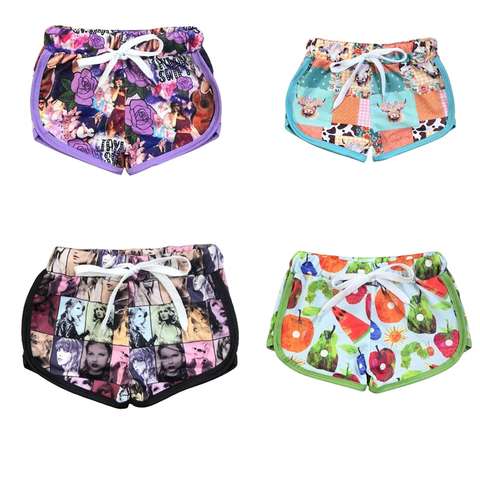 Children's Patterned Shorts Set