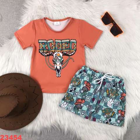 Kids Rodeo Short Sleeve Set
