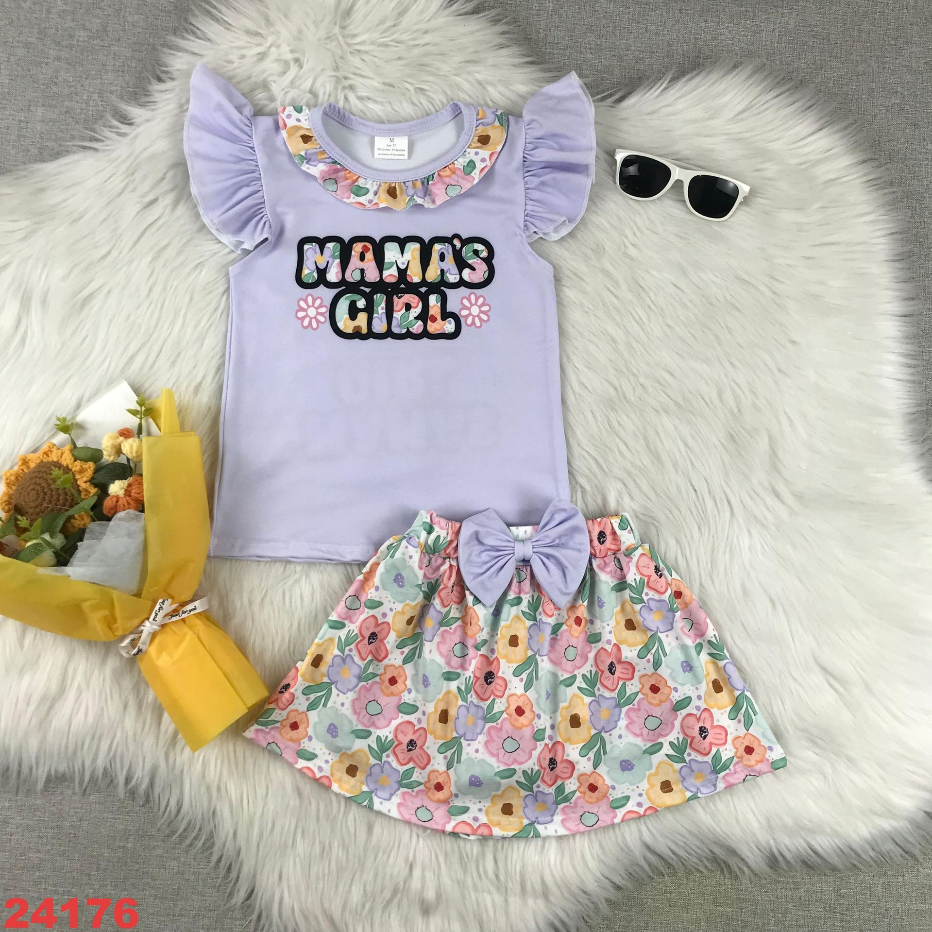 Floral Short Sleeve Set