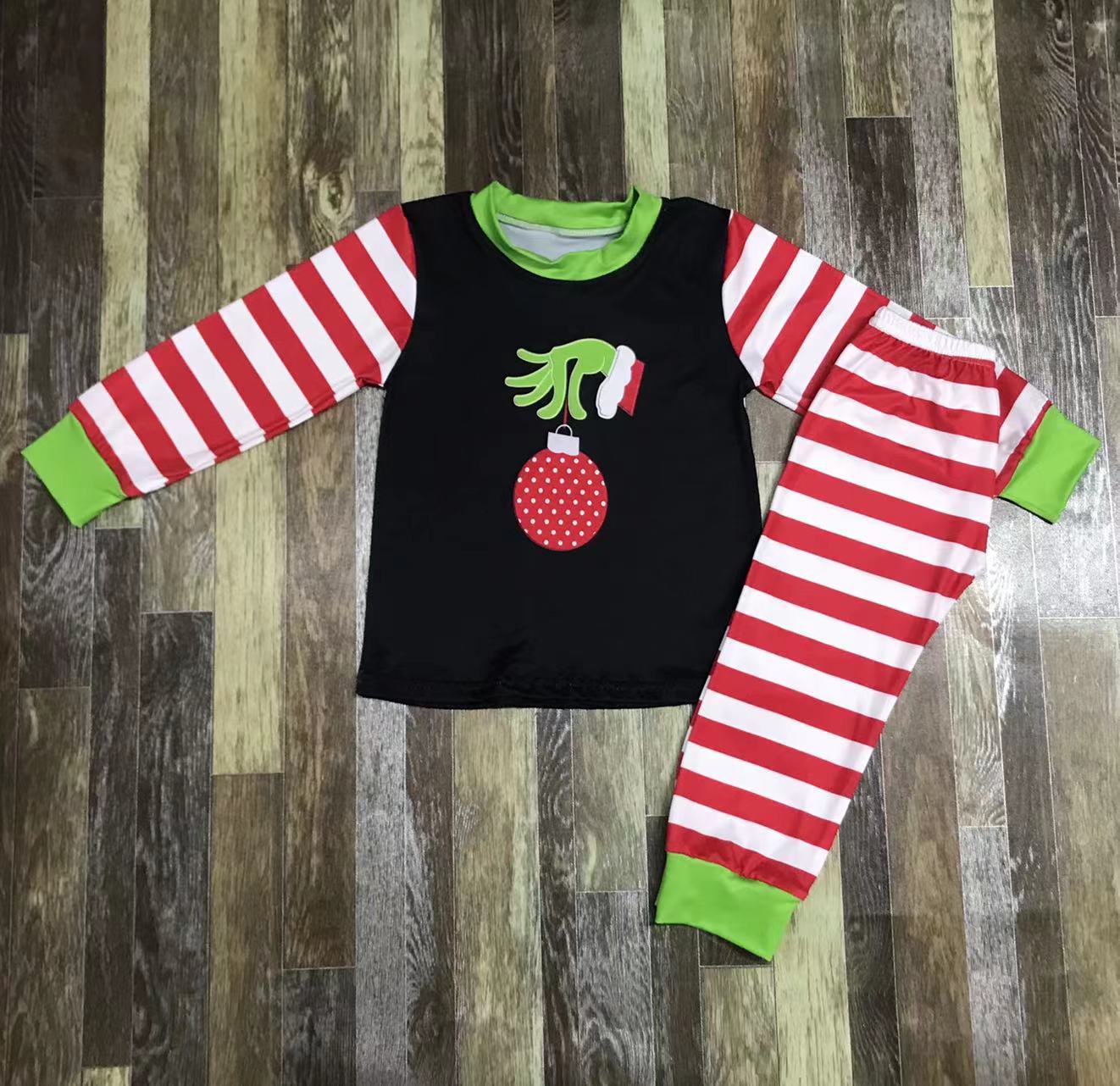 Festive Long Sleeve Christmas Pajama Set