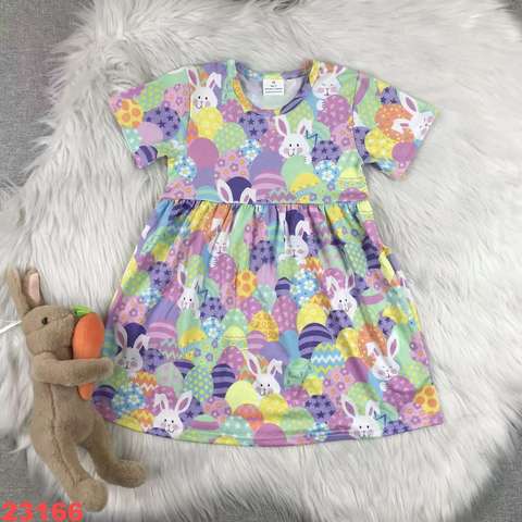 Children's Easter Bunny Patterned Dress