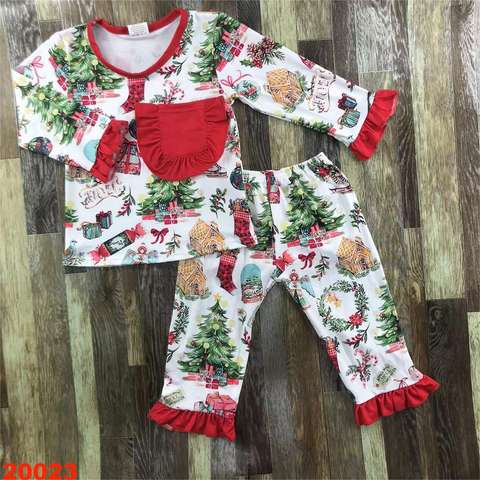 Christmas Themed Long Sleeve Set for Kids
