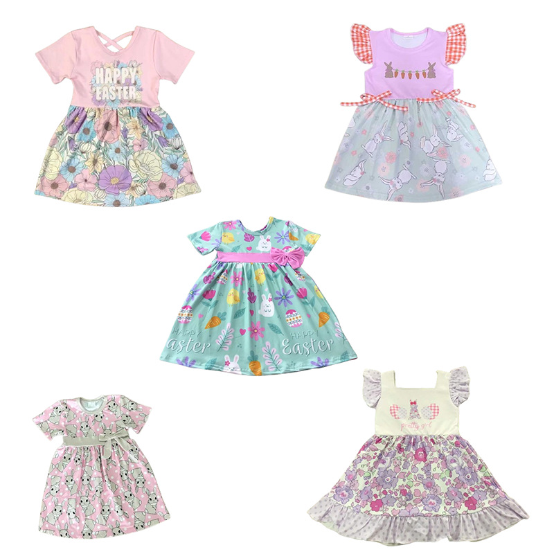 Easter-Themed Children's Dresses