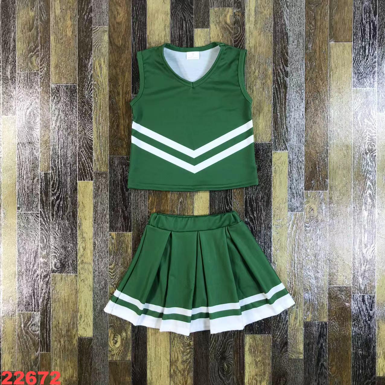 Green Cheerleader Set