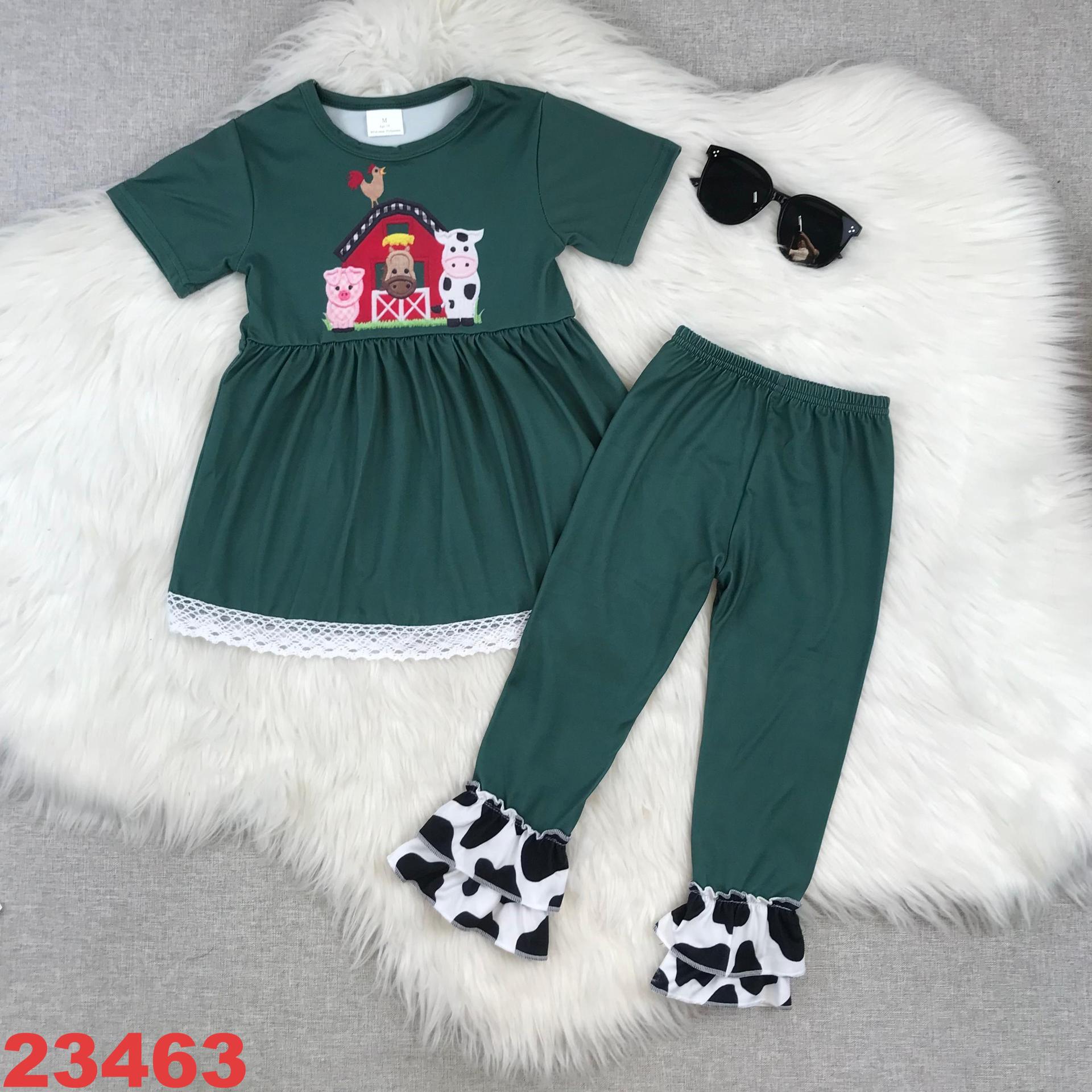 Farm Animal Short Sleeve Set