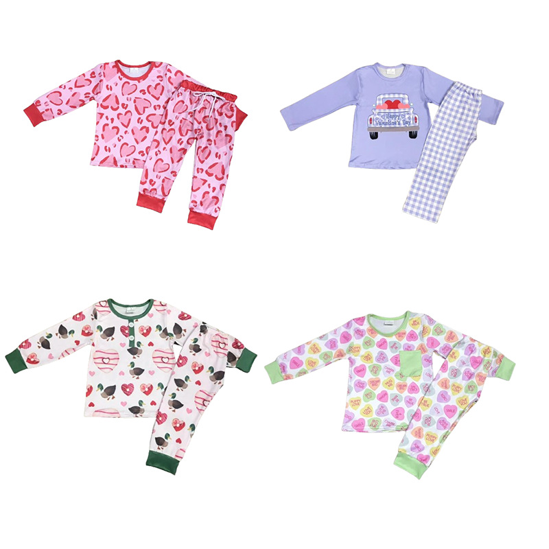 Children's Long Sleeve Pajama Sets